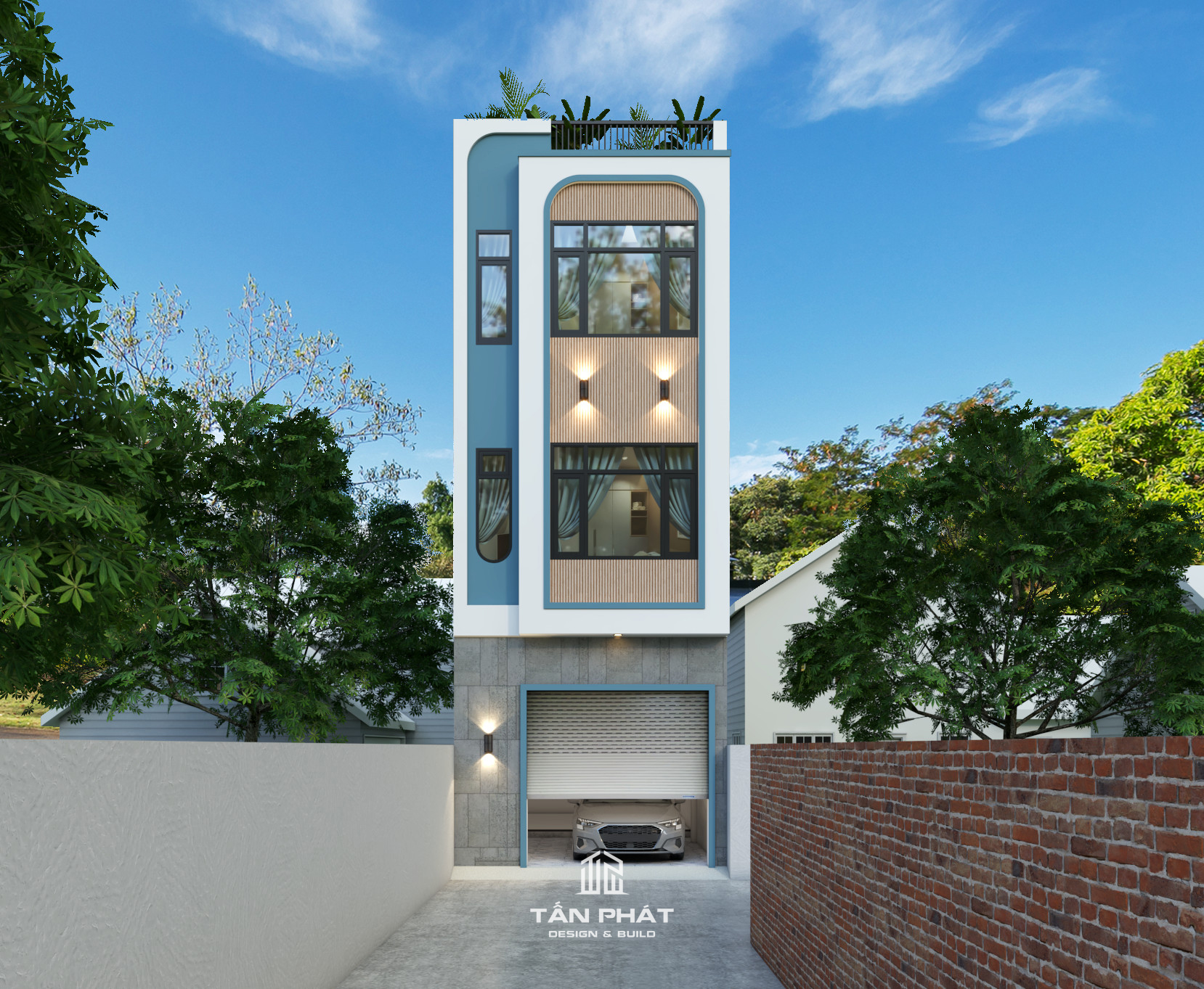 Nhà phố hiện đại - Anh Tính - Mê Linh